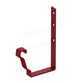 Держатель желоба Металлпрофиль 120*86 вишня (фото)