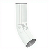 Колено сливное D150 (ПЭ-01-9003 Белый-0.5) (фото)