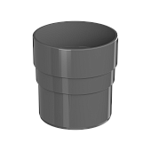  ТН ОПТИМА муфта трубы, серый (фото)