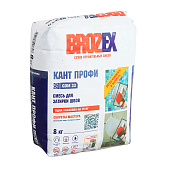 Затирка BROZEX Кант серая 8 кг (фото)