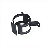 Держатель трубы D100 (на дерево) ПЛД-02-7024 Серый графит-0.6  (фото)