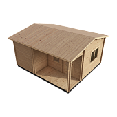 Баня 27 (Комфорт) - брус 44 мм (фото)