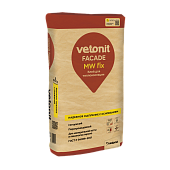 Ветонит фасад МВ фикс 25кг (6 кг/м2) (фото)