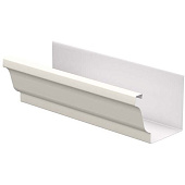 Желоб водост 120*86*3000 (ПЭ-01-9003-0,5) бел (фото)