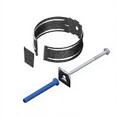 Держатель трубы D150 (ОЦ-01-БЦ-1.0) (Саморез) (фото)